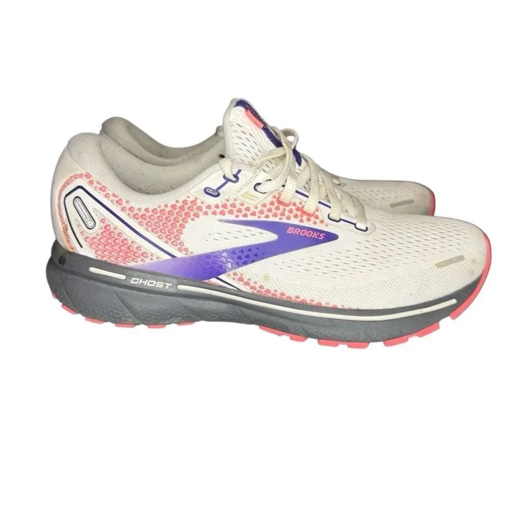 Brooks Shoes Women's 9.5 B Ghost 14 Running Athletic Sneaker 1203561B192